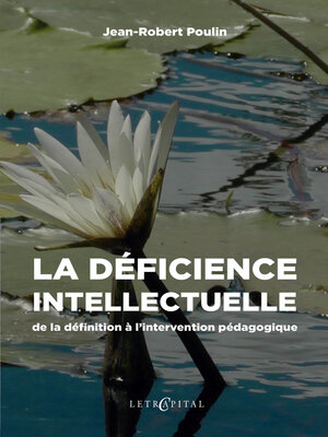 cover image of La déficience intellectuelle